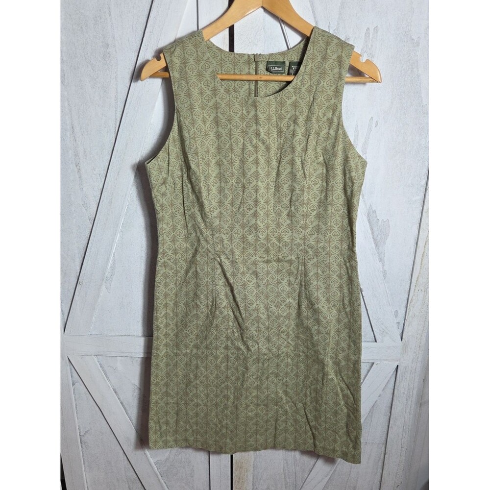 L.L. Bean 100% Cotton Shift Dress Size 8P
